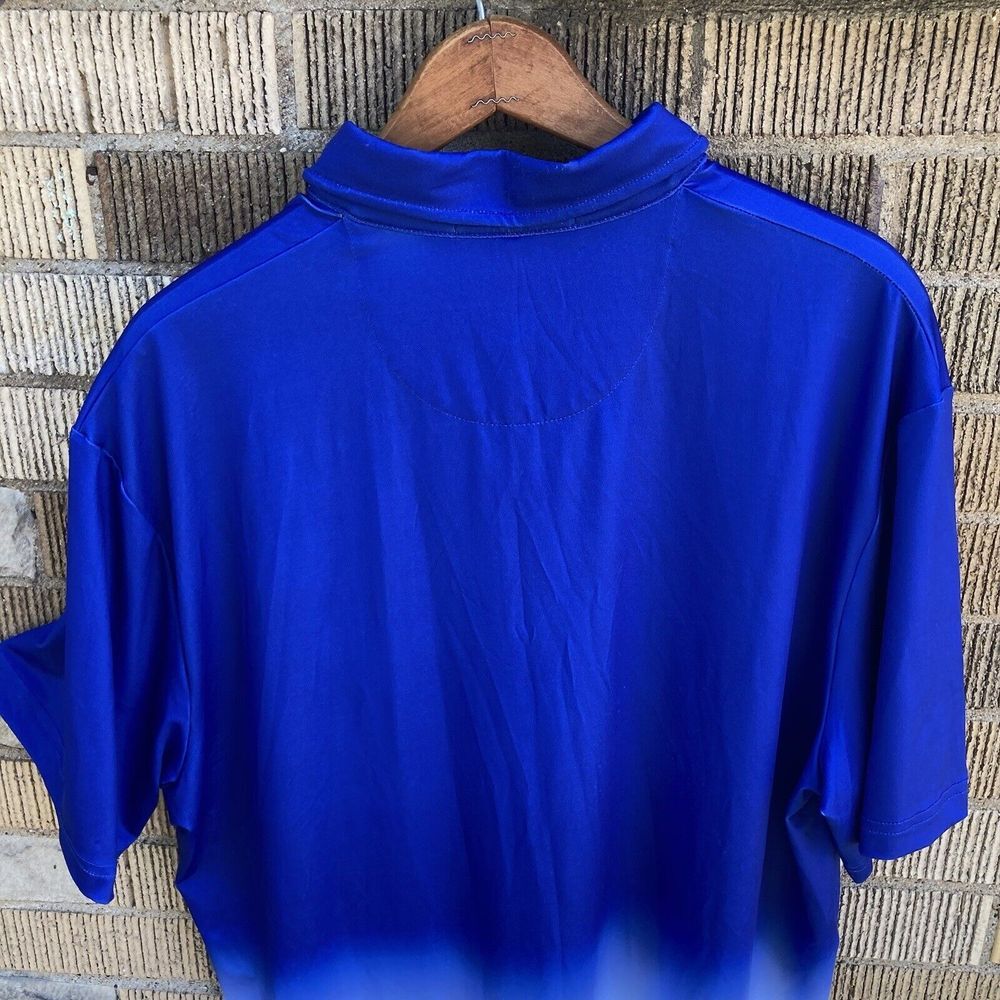 RLX Ralph Lauren Men's Large Blue Ombre Polo Oakmont Country Club Golf Stretch‎ - Picture 3 of 9